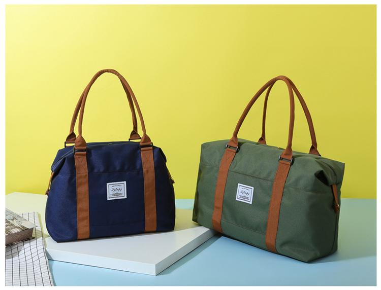 Персонализированная водонепроницаемая спортивная фитнес-дорожная сумка из Оксфорда - Большая вместимость, ручная кладь