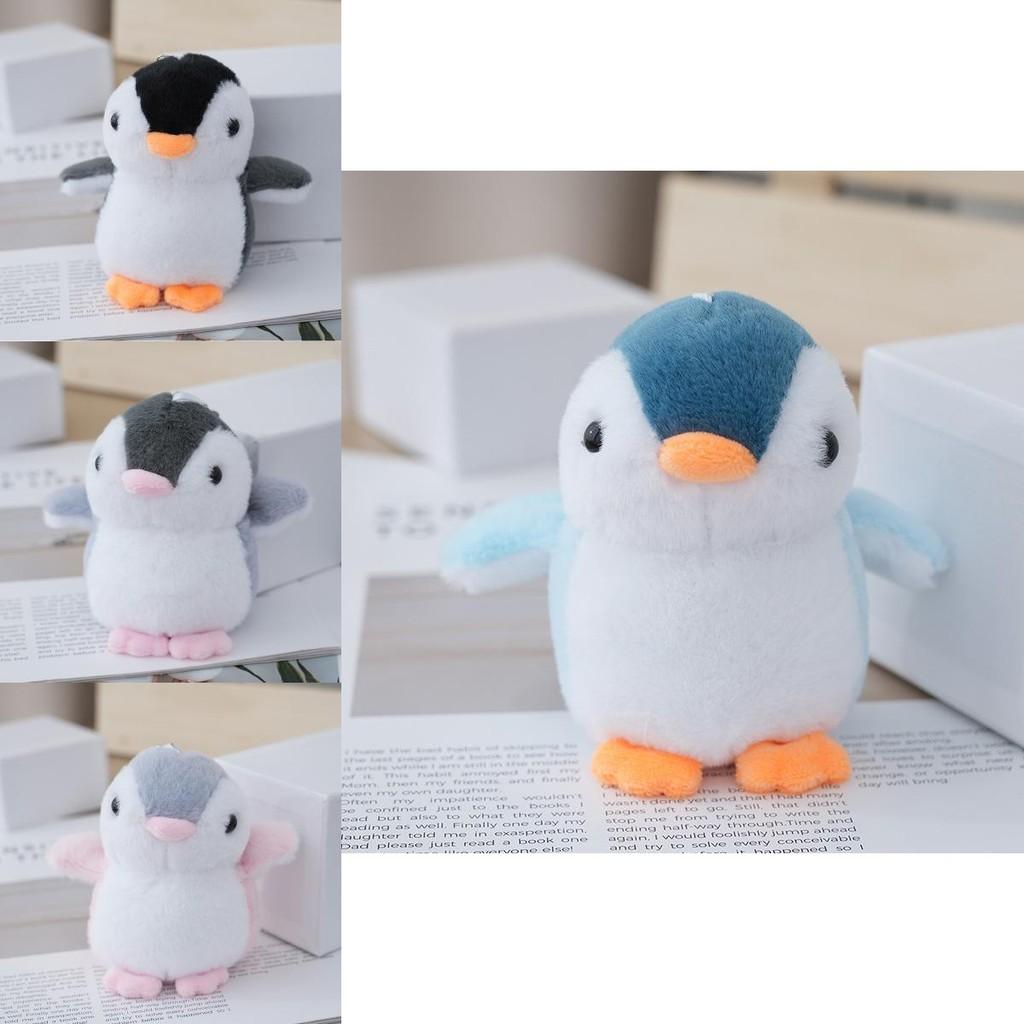 Charming Fluffy Penguin Plush Keychain Cozy Pp Cotton Filled Collectible Gift