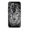 Luxury Phone Case For iPhone 15 14 11 Pro Max 13 12 XS X XR SE3 7 8 Plus Shockproof Black Tiger Lion Leopard Cover Funda