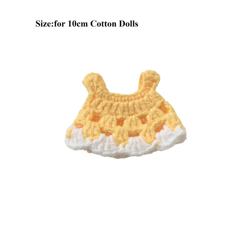 Милые аксессуары для кукол из хлопка Милое вязаное платье для 10 см кукол из хлопка/для кукол EXO Idol