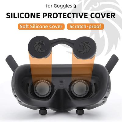Для очков DJI Goggles 2/3 пылезащитная крышка для летающих очков DJI силиконовая 2 крышка аксессуары L Y9B3