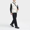 Fila Letter Logo Print Lined Loose Down Vest Unisex Vest Milk-White F51U349903F-IV