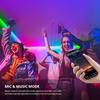 Led Strip 5050 Bluetooth Smart LED Strip Light Music RGB Diode Tape DC 12V Ambilight Neon Lamp For Room Party Christmas Decor  With EU Plug