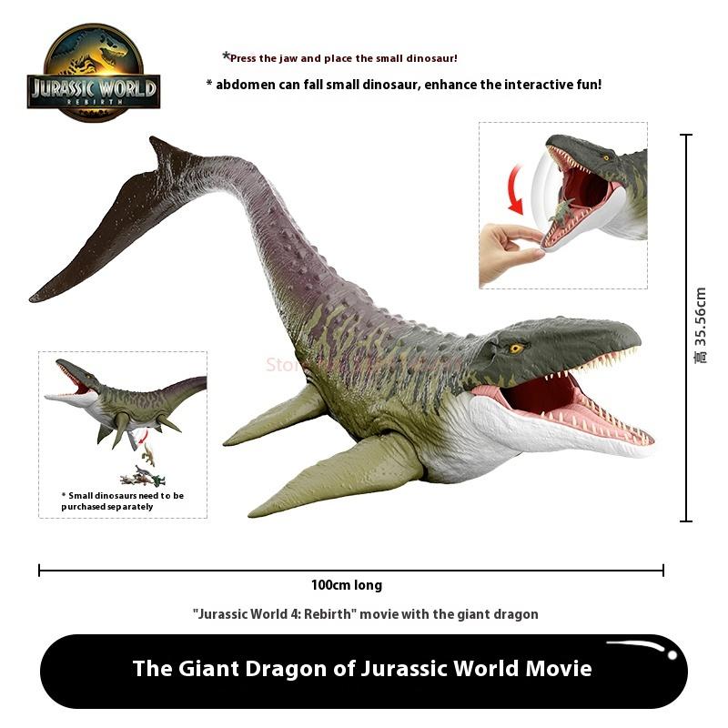 В наличии Mattel Мир Юрского периода: Rebirth 4 Фигурка Спинозавра Модель Имитация Модель Динозавра Игрушки Детский Подарок на День Рождения