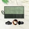 PU Leather Watch Roll Jewelry Storage Travel Case
