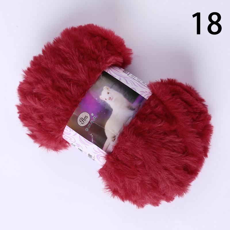 26 цветов ручной работы мягкая пряжа для вязания крючком шерстяная пряжа свитер шарф линия мохер кашемир вязание