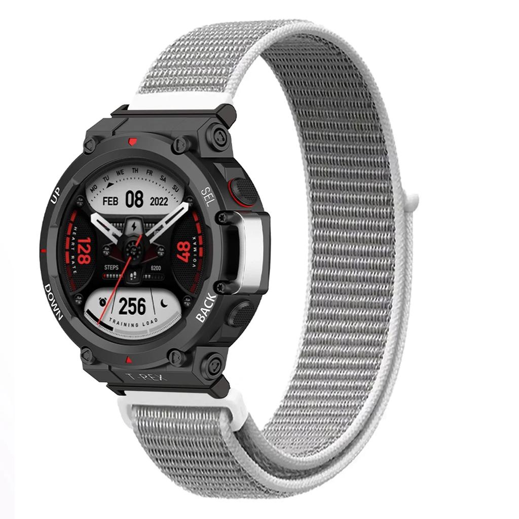 Нейлоновый ремешок-петля для умных часов Huami Amazfit T-REX 3/2, женский/мужской браслет для Amazfit T-Rex/T-Rex Pro, ремешок на запястье Correa