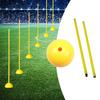 Football Agility Training Poles, Marking Pole Equipment Soccer for