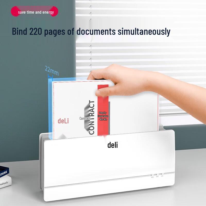 Deli 14672 Manual Thermal Binding Machine