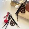 Alkaline Bread Keychain Braided Rope Bag Pendant Keyring Creative  Pendant Simple All-Matching Bag Decoration Accessories