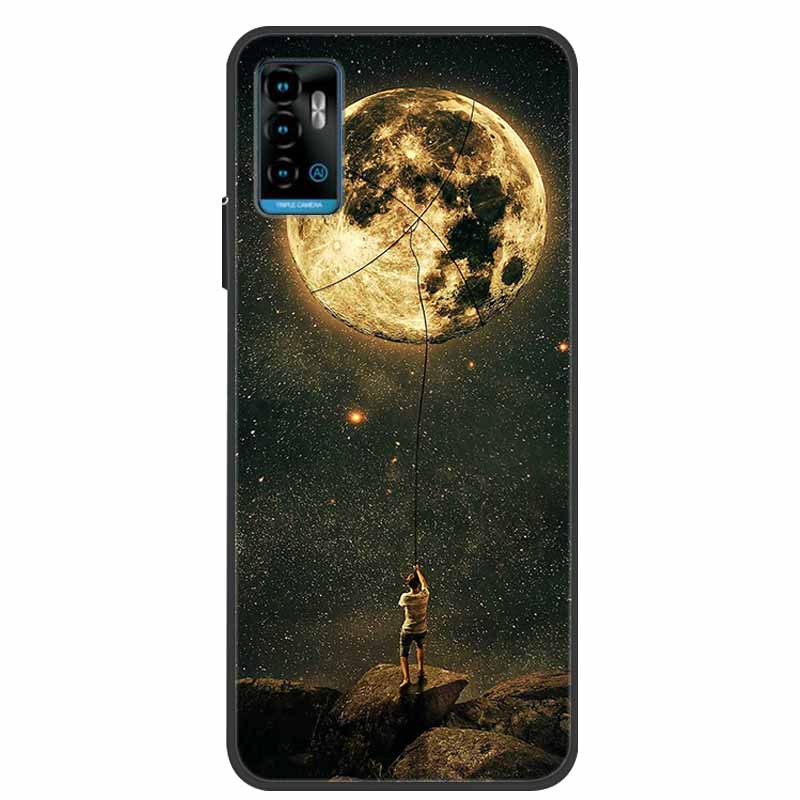 Для ZTE Blade A71 Чехол Силиконовая Задняя Крышка Чехол для Телефона Для ZTE Blade A71 Мягкие Чехлы для ZTE BladeA71 A 71 2021 Защитный Бампер