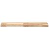 Floating Shelf 80 x 20 x 4 cm Solid Acacia Wood Untreated