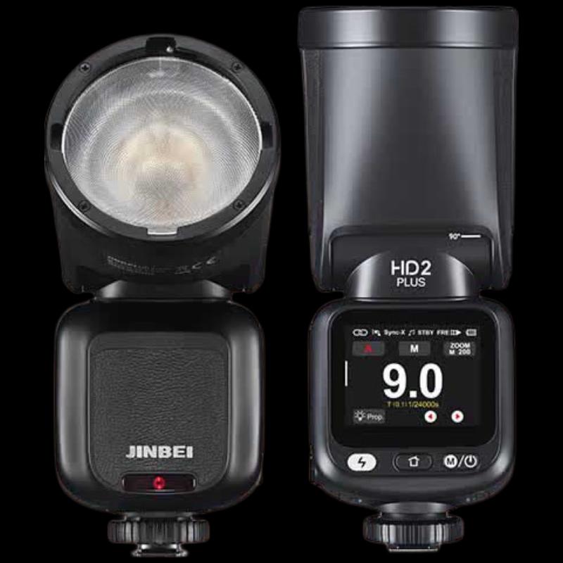 JINBEI HD-2PLUS Круглая головка Speedlight для установки на камеру
