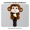 Monkey Golf Headcover Funny with Design Adorable for Golfers