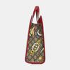 [Pre-Owned] Monogram Logo Interwoven Letter Space Print Magnetic Closure Tote Bag - Excellent #GVWGCI
