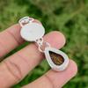 Daughters Day Deal Natural Mariam Jasper Boho Bezel Art Deco Pendant 925 Silver