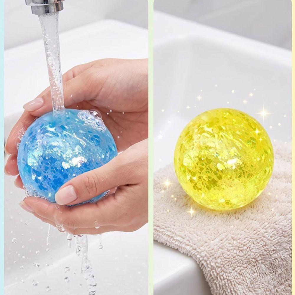 Non-Bounce Fidget Toy Slow Rebound Squishy Toy Colorful Maltose Squeezable Toy Kids