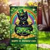 Black Cat Happy St. Patrick's Day Ag Graden Ag XXH LLP LLX