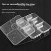 Shihua 6-Compartment Disposable Plastic Lunch Boxes (150 Sets)