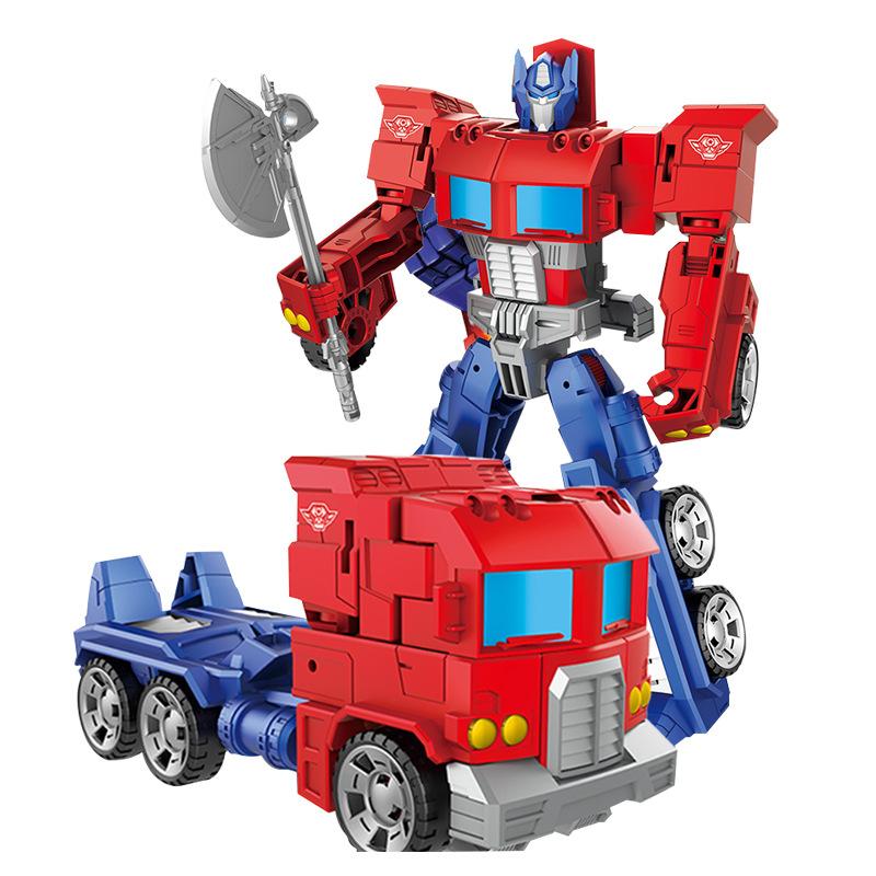 Deformation Toy Robot Optimus Bumblebee Car Model Deformation Mecha Toy Children's Car Deformation Handset