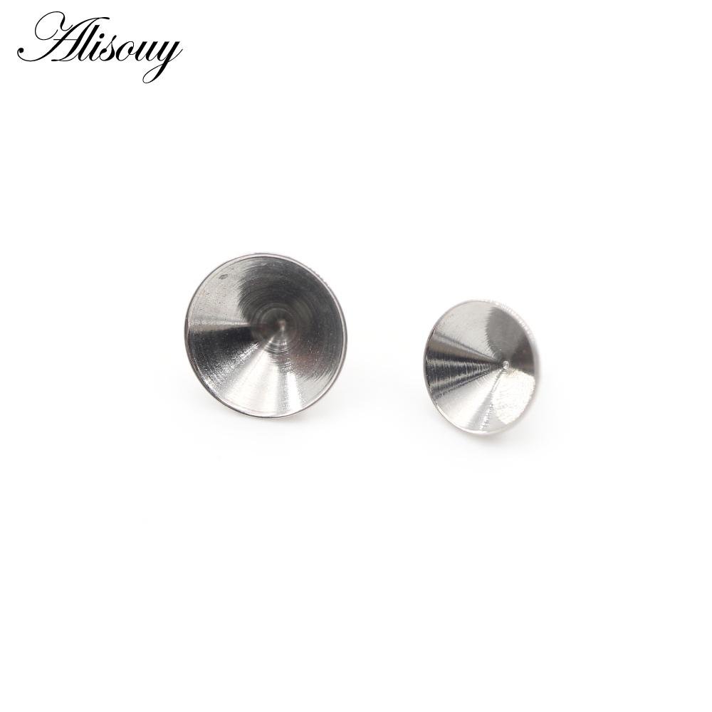 Alisouy 1PC G23 Titanium Funnel Screw Thread Ear Tragus Helix Bar Labret Lip Ring Cartilage Stud Earring Piercing Body Jewelry