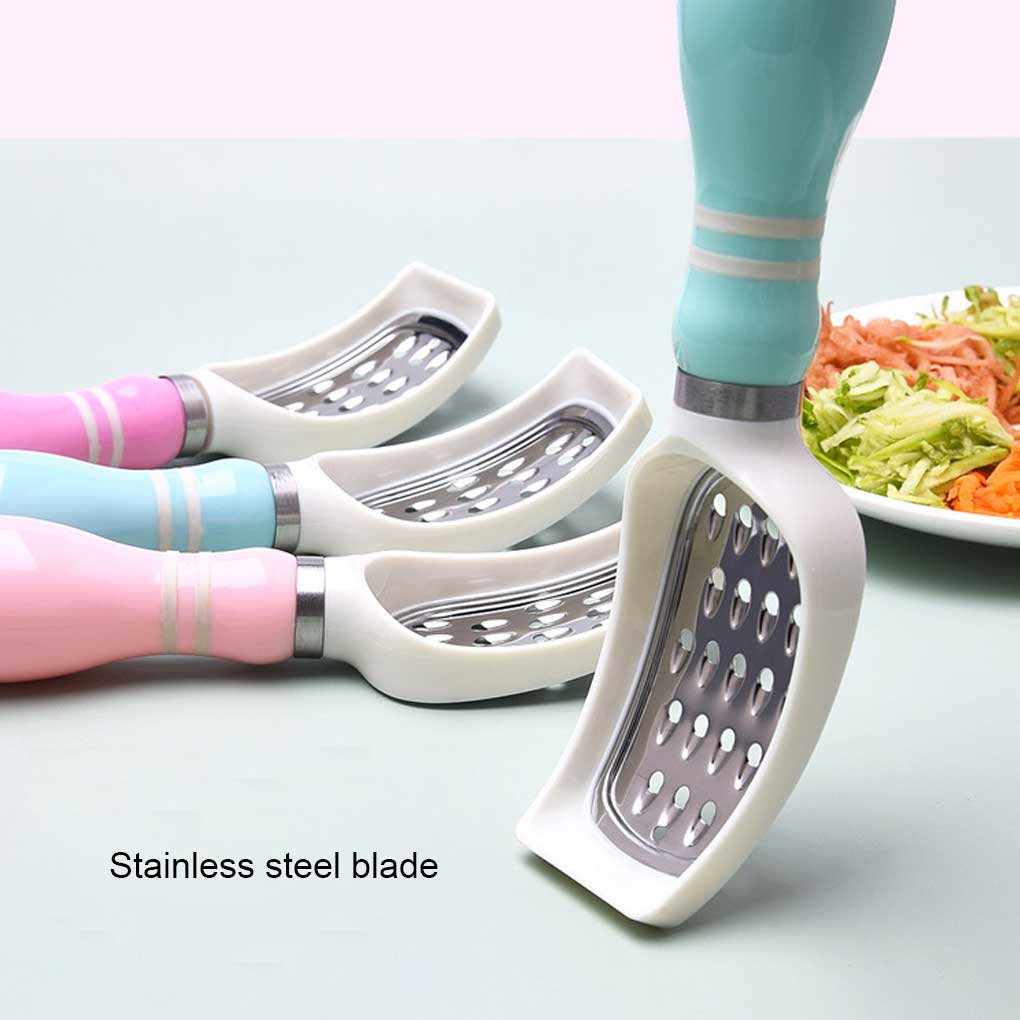 Кухонная терка в форме шара для боулинга, измельчитель овощей с ручкой, нержавеющая сталь, ручная терка для моркови, кухонные принадлежности