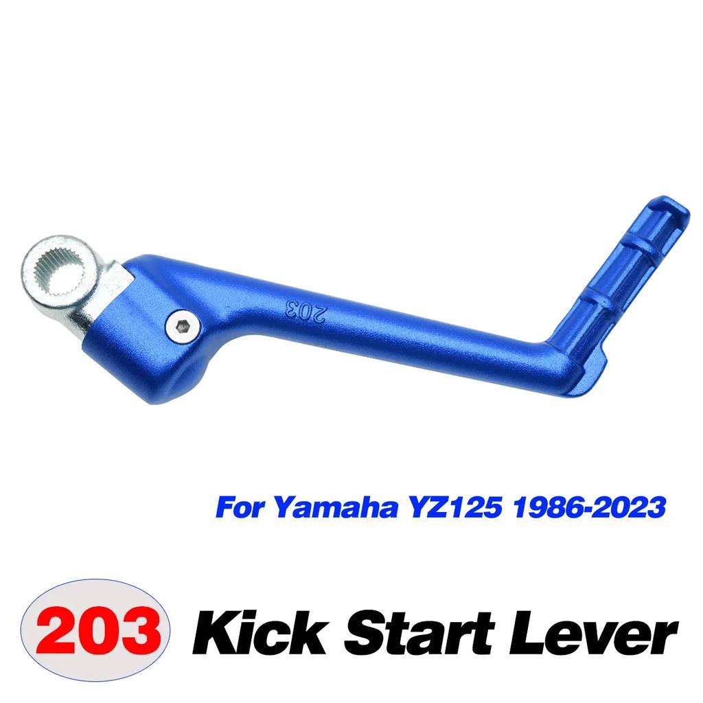 For Yamaha YZ WR 125 YZ250 YZ250F YZ250X YZ250FX YZ450F YZ450FX WR450F Motorcycle Forged Kick Start Lever Pedal Levers 1986-2023