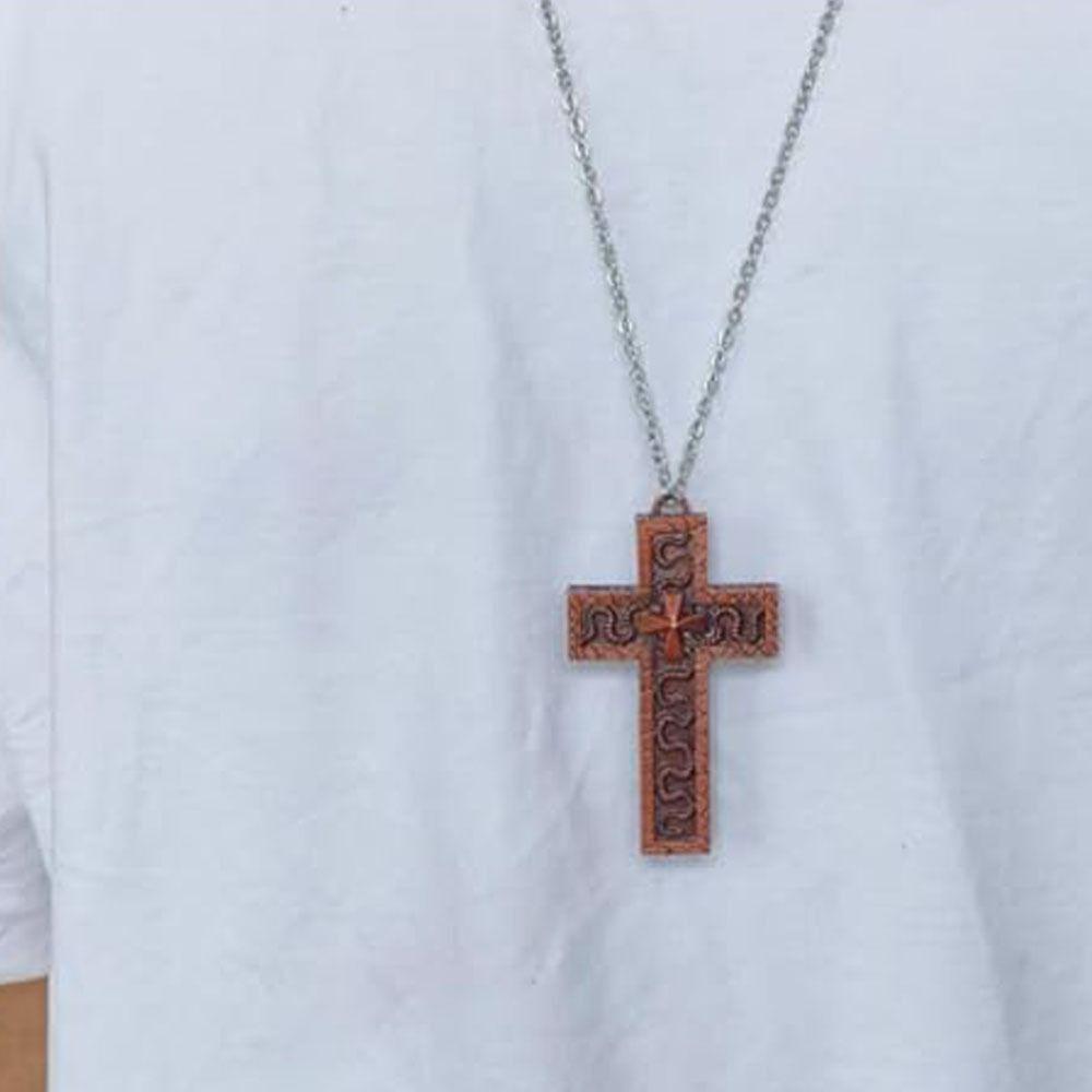 Открывающееся ожерелье-подвеска с цепочкой, с шармом-секретным отделением, ювелирное изделие, ожерелье с подвеской-крестом