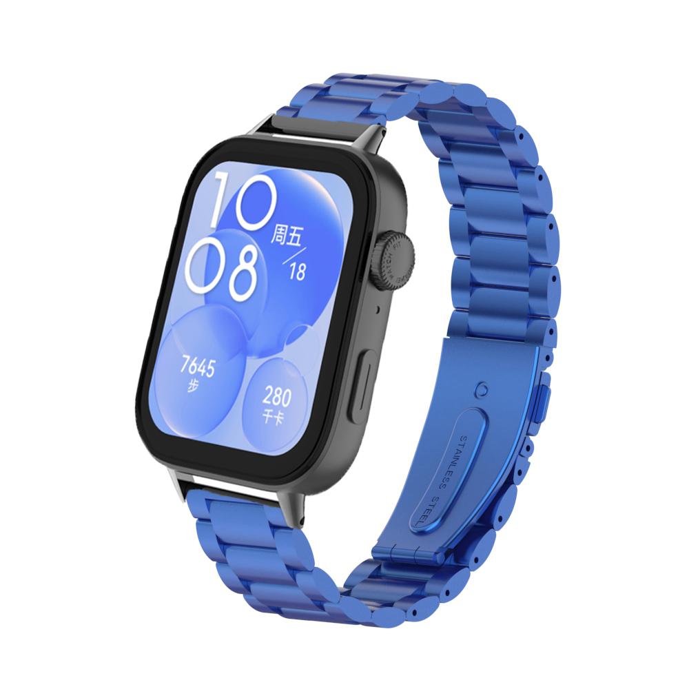 Ремешок из нержавеющей стали для Huawei Watch Fit 3, сменный металлический ремешок, быстрый браслет-браслет для Huawei Fit 3 Smartwatch Corrrea