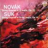 LP Record NOVAK SUK THE NOVK QUARTET SMET  String Quartet In G Major Op. 22  SUA10552 SUPRAPHON 1964 Czechoslov Classical Used