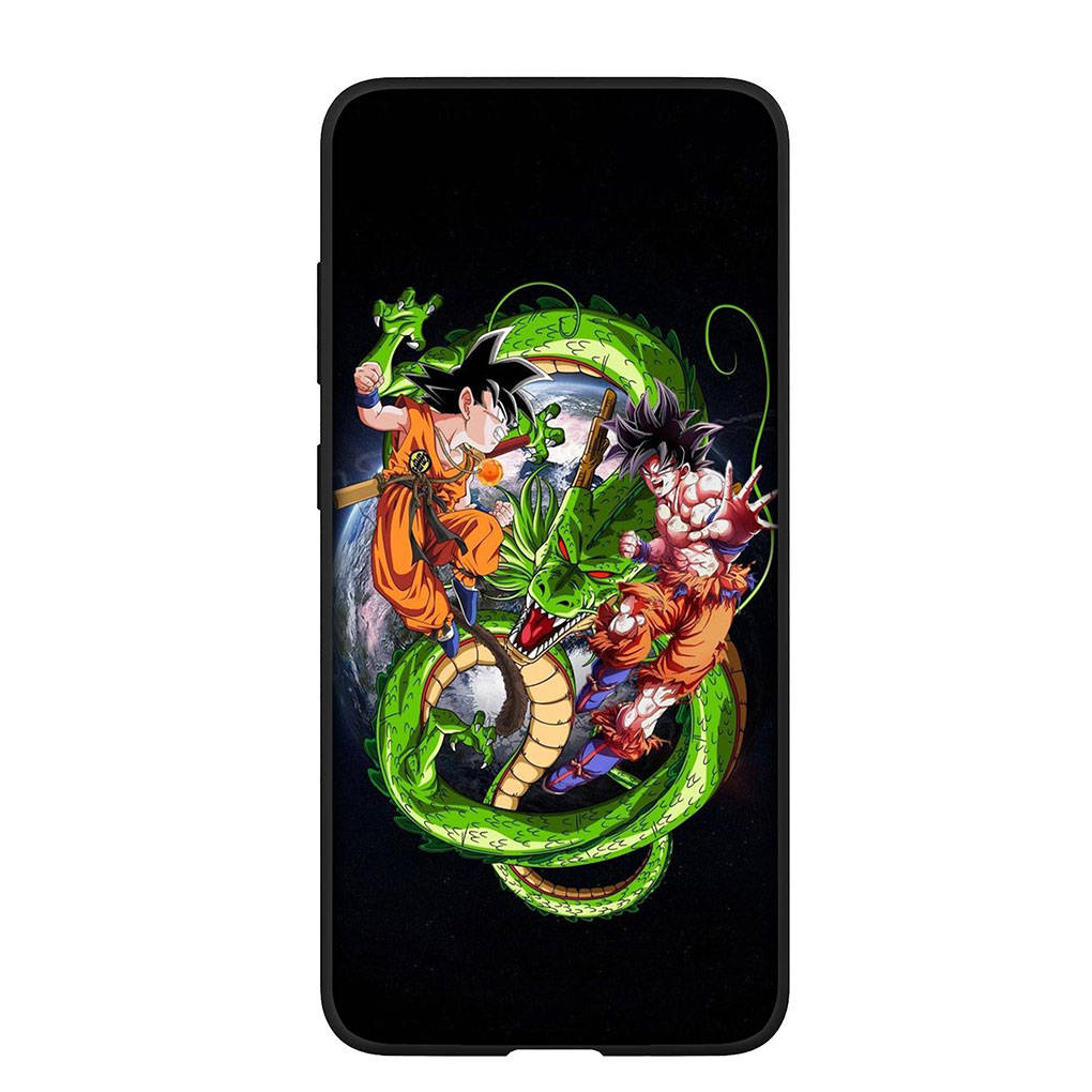 Чехол для Samsung Galaxy S25 S24 S23 iPhone 16 15 Xiaomi Redmi Note 14 13 12 16E 11 Pro Max XR OPPO Moto Huawei Anime Dragon Ball Goku DragonBall Cover