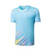 Li Ning Повседневная спортивная одежда Унисекс Лунный Белый Синий/Черный AATU025-3