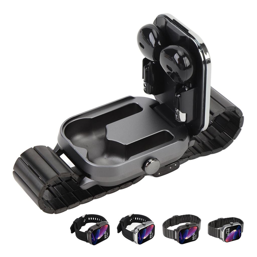 2.01-дюймовые TFT-умные часы с наушниками 2 в 1 NFC умные спортивные часы поддержка беспроводных Bluetooth-наушников