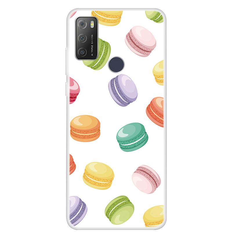 Для Alcatel 1S 2021 чехол роскошный силиконовый мягкий чехол из ТПУ для телефона Alcatel 1S 2020 противоударный милый бампер из ТПУ Fundas Coque