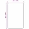 Non Slip Bathroom Mat Gray 50 x 80 cm PP
