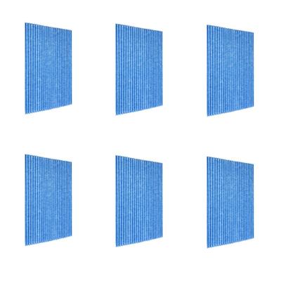 6X подходит для фильтра очистителя воздуха Daikin Mc70kmv2 Mck57lmv2 Bac006a4c гофрированный фильтр