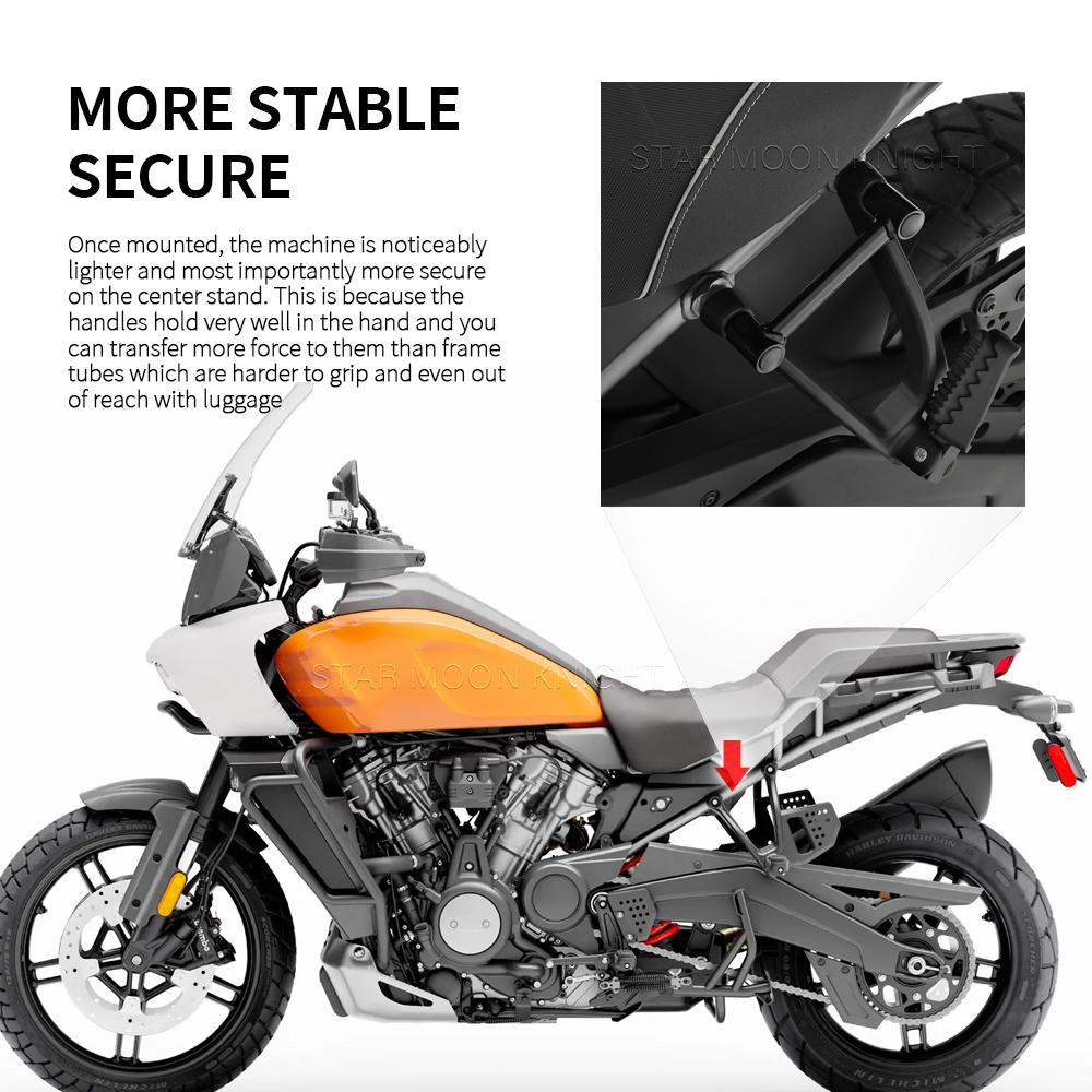 Аксессуары для мотоциклов для Pan America 1250 S Special RA1250 2022 2023, высококачественный стальной домкрат, подъемная ручка