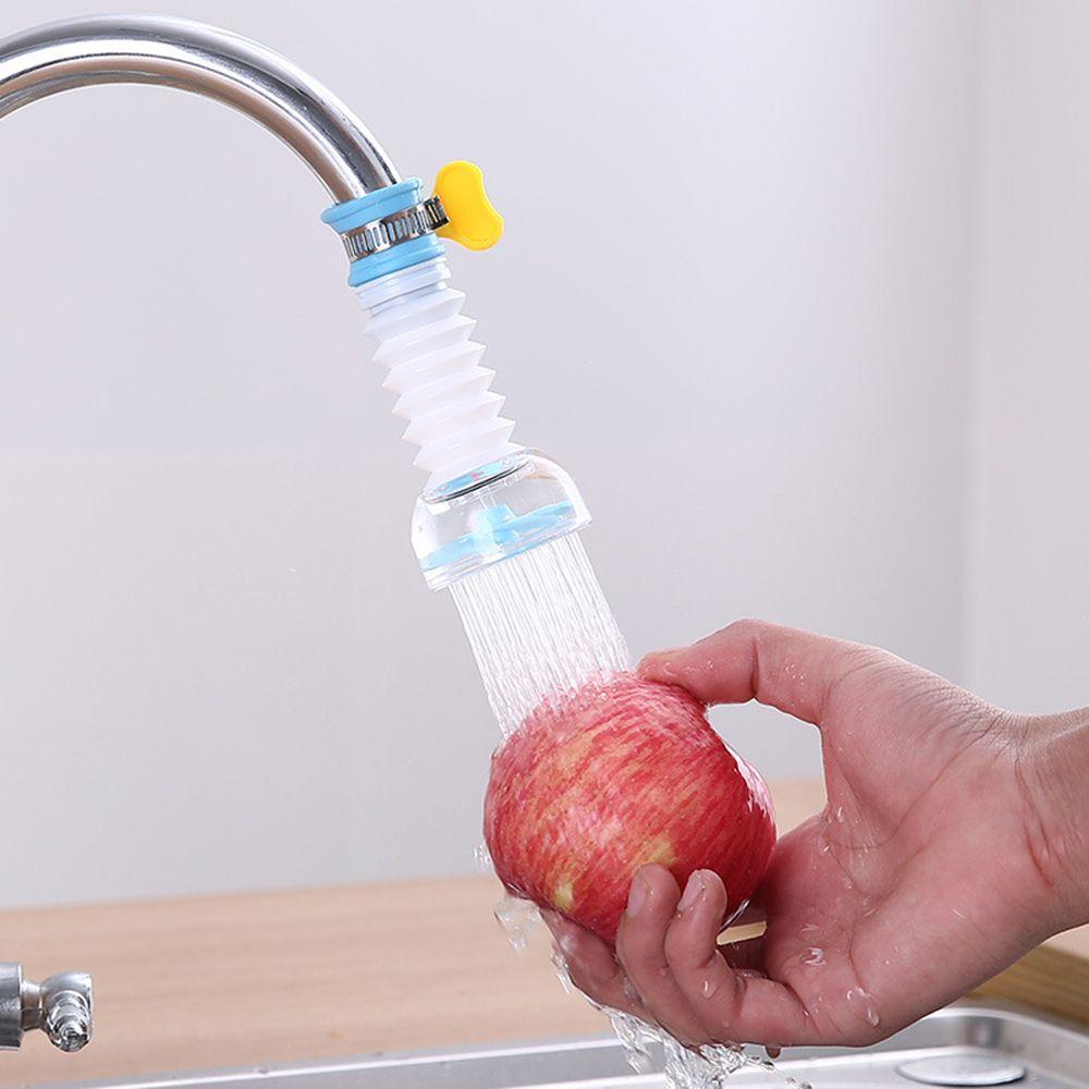 Shower Adjustable Flexible Tap Head Kitchen Faucet Water Filter Splash-Proof