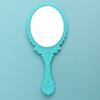 1Pc Handle Cosmetic Compact Mirror For Women Vintage Carved Handheld Vanity Mirror Spa Salon Makeup Hand Mirror