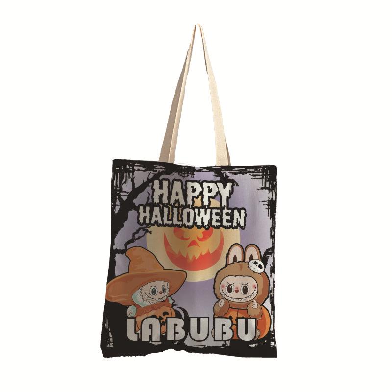 2025 Women's Large Cartoon Canvas Tote Bag - Versatile, Stylish Shopping & Shoulder Bag