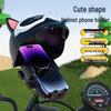 Electric Motorcycle Phone Holder with Sunshade for Riders