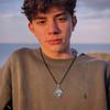 Kinitial Апрель Нержавеющая сталь Чернобог Черный Бог Славянский Черный Бог Ожерелье Кулон, Чернобог Русский Бог Символ Ожерелье