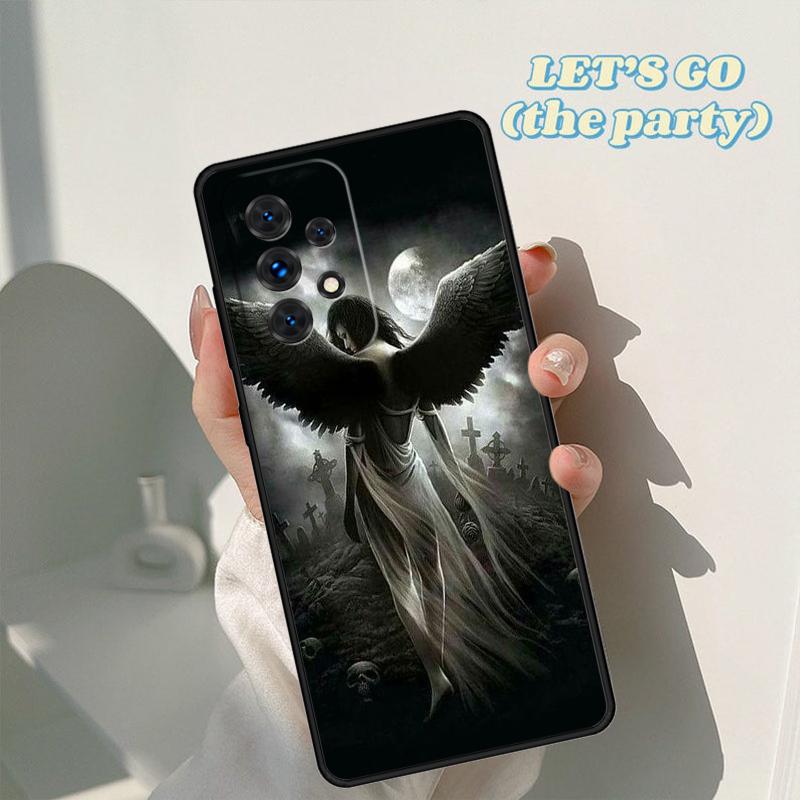 Чехол для телефона 'Ангелы-хранители' Для Samsung Galaxy A42 A31 A40 A51 A71 A32 A80 A91 A52 A72 A73 A20e A21S A50 A70 A11 A12 Чехол