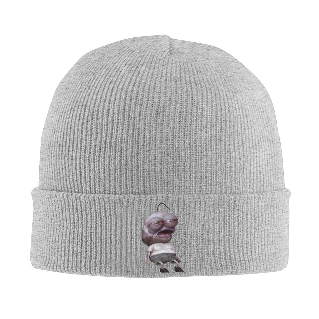 Шапки Smiling Friends Шапочки-бини Мужские Женские Винтажные K-pop Шапки-черепа Шапки Весенние С Принтом Теплые Кепки