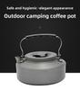 Большой емкости портативный чайник и заварочный чайник для кемпинга на открытом воздухе