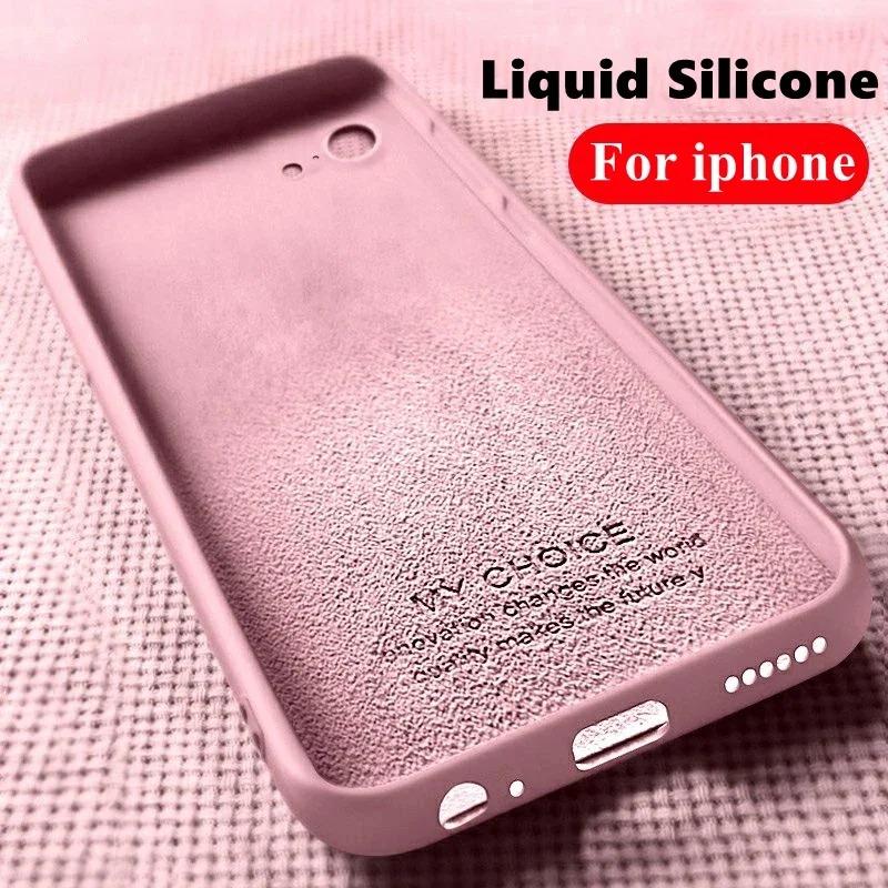 Жидкий силиконовый матовый мягкий чехол для iPhone 16E 16 E Candy Color Camera Lens Protection Phone Cover для iPhone SE 4 SE4 2025 5G