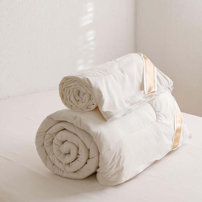 Luxury Wool & Silk All-Season Duet Quilt