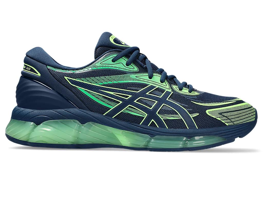 Sports shoes Asics Blue / Green Fluorescent Gelquantum 360 VIII