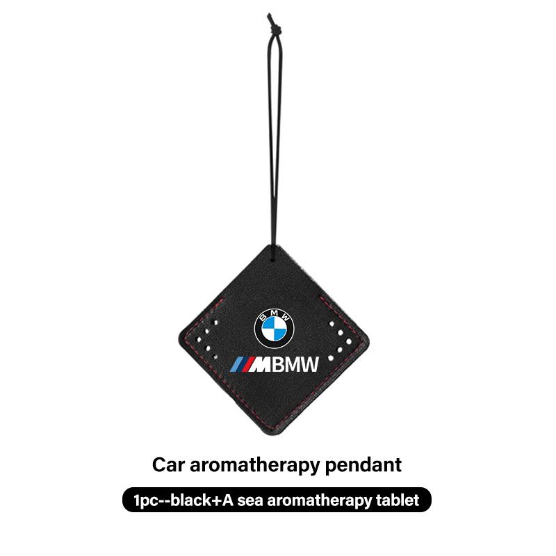 LHDQ4 Car Air Freshener Hanging Aromatherapy Fragrance Tablets For BMW M3 M5 X3 E93 F10 F20 F30 F40 F15 F25 F26 F31 F49 F86