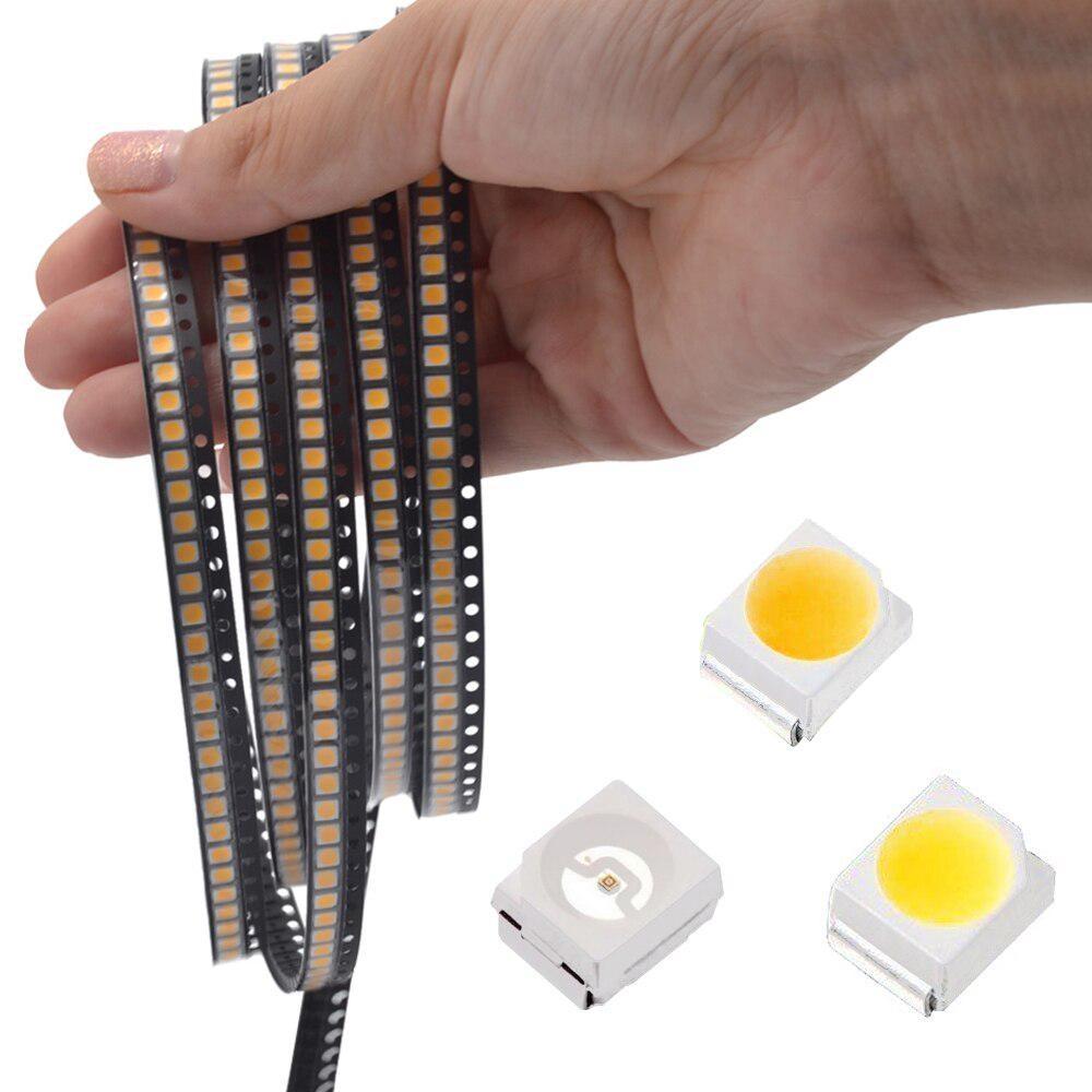 1000 шт., белый, красный, зеленый, синий, желтый, розовый, УФ-мощность, топ 3528 1210 SMD SMT, чипы «сделай сам», светодиодный диод, декоративная лампа, супер яркая